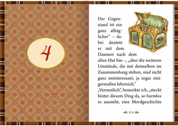 Sherlock Holmes Adventskalender - Inhalt - Krimiklassiker - Inhalt