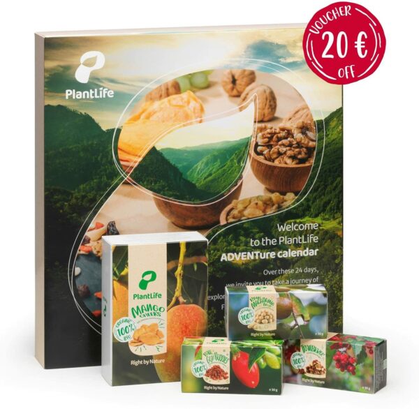 Plantlife Adventskalender vegan 2021