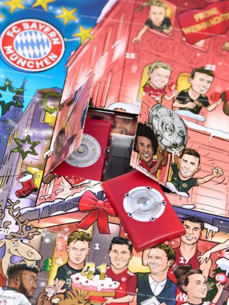FC Bayern München Schokolade Adventskalender 2021