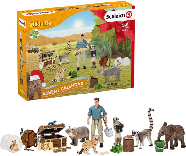 WILD LIFE Adventskalender Schleich 2021