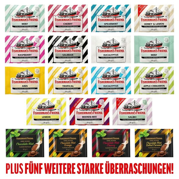 Fisherman's Friends Adventskalender 2021 - Inhalt