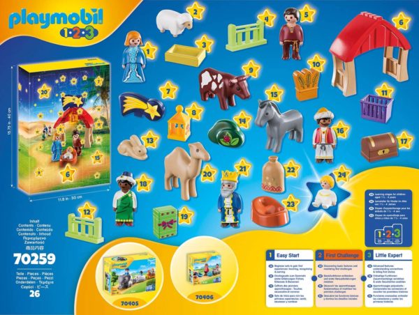 Inhalt Playmobil Adventskalender 123 2020