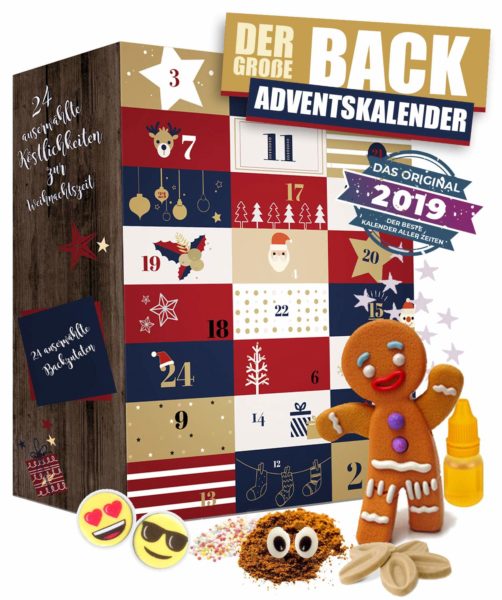 amazon Der große Back Adventskalender Backen