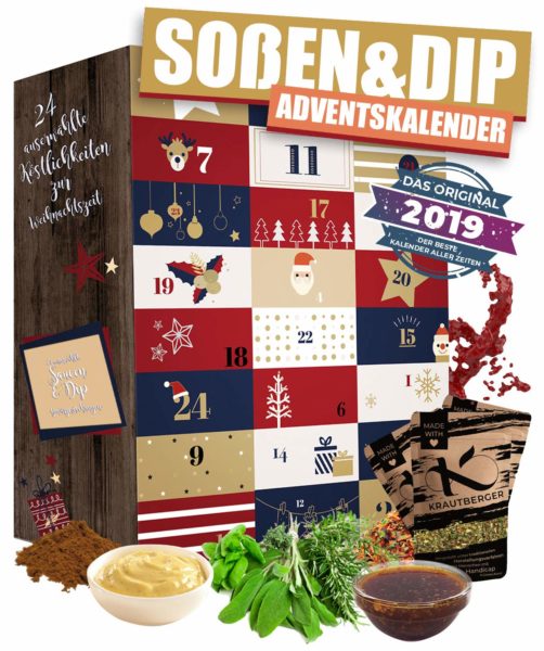 amazon Soßen und Dip Adventskalender