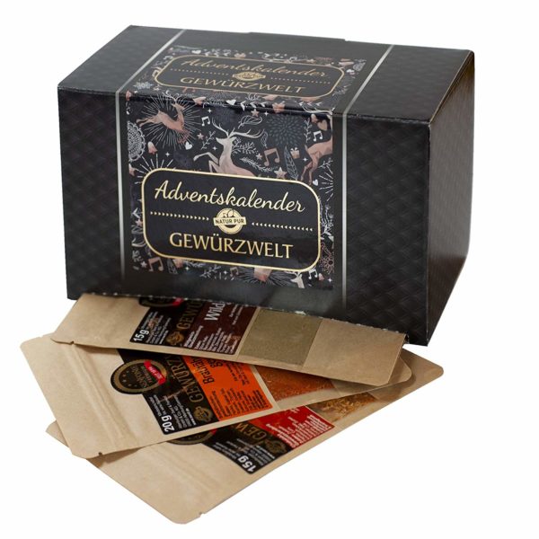 amazon Adventskalender mit erlesenen Gewürzen