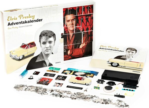 Elvis Presley Cadillac Adventskalender Franzis 2021