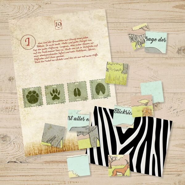 Hidden Games/Escape Adventskalender: Professor Charlies Reise /Brief19