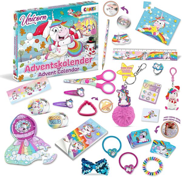Unicorn craze Adventskalender 2021