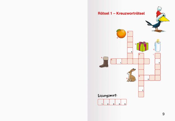 Adventskalender für Erstleser 2020 Inhalt