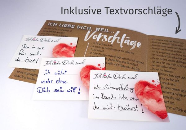 Adventskalender für Paare 2020 Inhalt