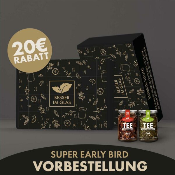 Tee im Glas Adventskalender 2021