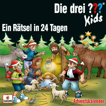 Die drei Fragezeichen Kids Adventskalender - Ein Rätsel in 24 Tagen