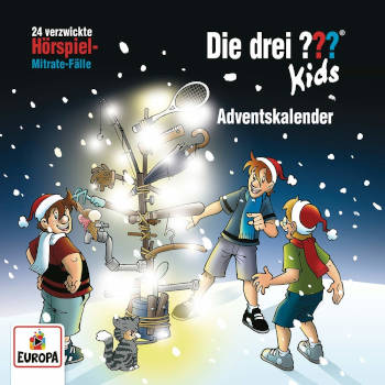 Die drei Fragezeichen Kids Adventskalender - 24 verzwickte Hörspiel-Mitrate-Fälle