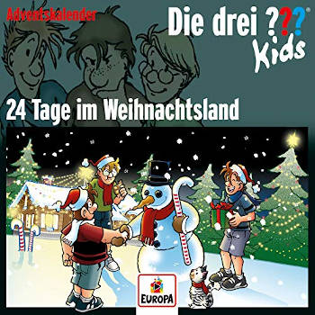 Die drei Fragezeichen Kids Adventskalender- 24 Tage im Weihnachtsland