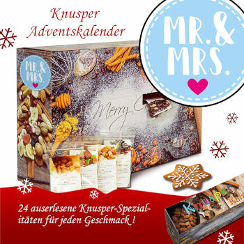 Adventskalender Knusper Mr. & Mrs. 2019