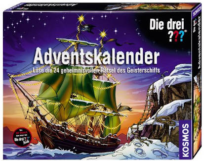 amazon Die drei ??? Adventskalender - 24 Rätsel des Geisterschiffs