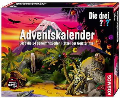 amazon Die drei Fragezeichen Adventskalender - 24 Rätsel der Geisterinsel