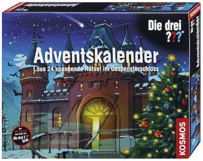 amazon Die drei ??? Adventskalender im Gespensterschloss 2014