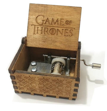 Game of Thrones Musikbox - Füllideen für den eigenen Adventskalender