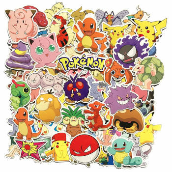 Adventskalender Füllideen - Pokémon Sticker für den eigenen Pokémon Adventskalender