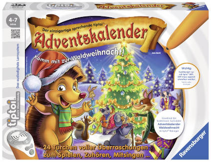 Adventskalender Ravensburger Tiptoi Waldweihnacht 2017