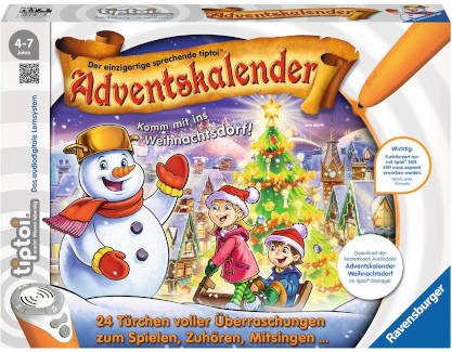 Adventskalender Ravensburger Tiptoi WeihnachtsdorfL 2017