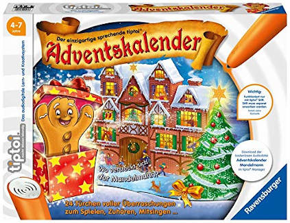 Ravensburger Tiptoi Adventskalender Lebkuchenmännchen 2019