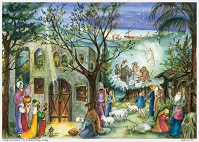 Am Stall Papieradventskalender