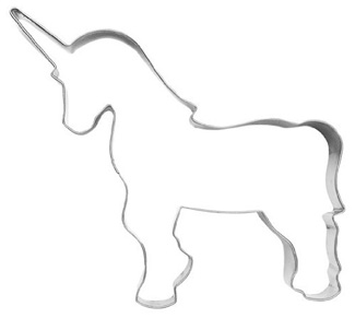 Ausstechform-Einhorn