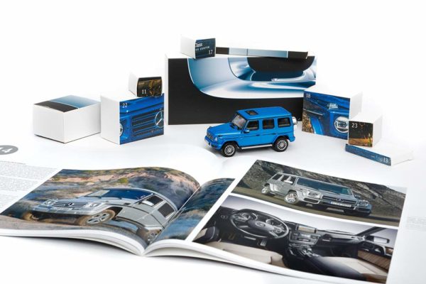 Mercedes-Benz G-Klasse Adventskalender Inhalt 1