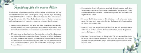 Ayurveda Adventskalender 2020 Inhalt