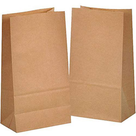 BRAUNE PAPIERTÜTCHEN