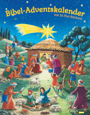 Bibel-Adventskalender mit Pixi-Büchern