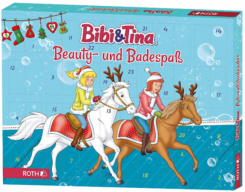 amazo Bibi und Tina Beauty- und Badespaß Adventskalender