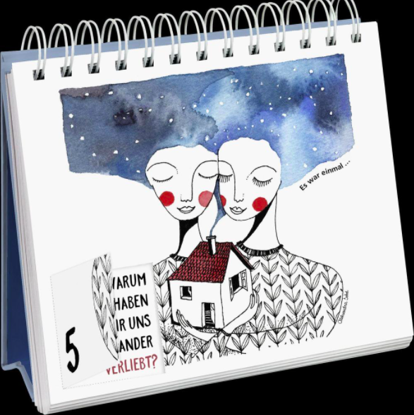 Achtsamkeits-Adventskalender 2021 - Inhalt - Beispielseite