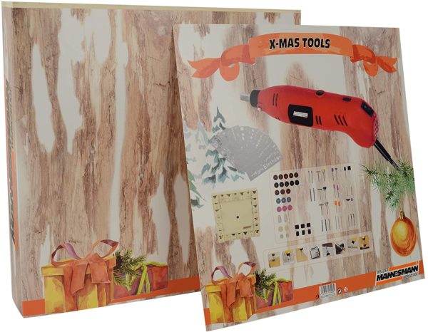 Brüder Mannesmann Werkzeug-Adventskalender Inhalt