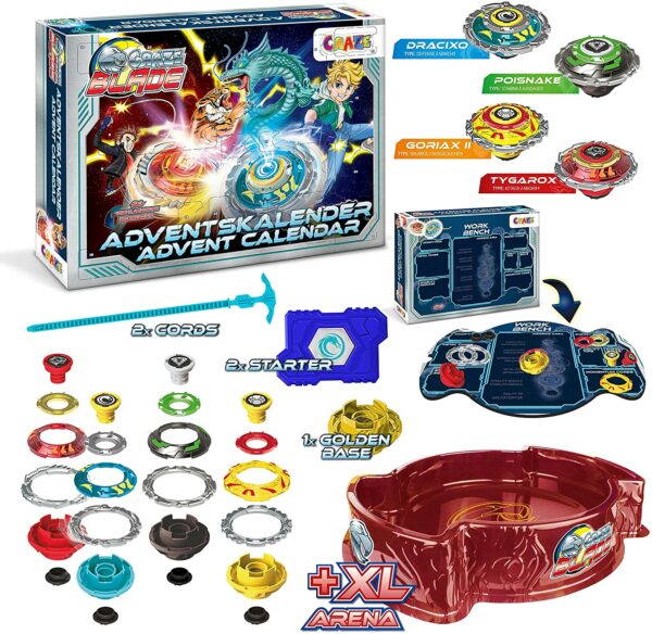 CRAZE Blade Adventskalender - Inhalt - Bild 1