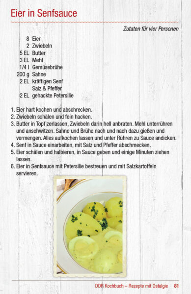 DDR Adventskalender - Leseprobe Kochbuch