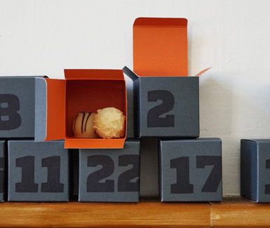 DIY Adventskalender Würfel