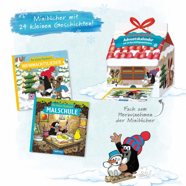 Der kleine Maulwurf Adventskalender 2020 Inhalt