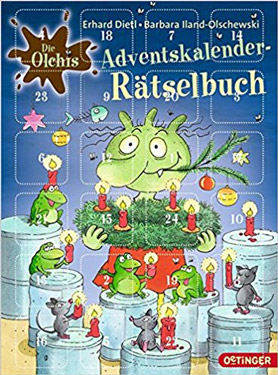 Die Olchis Rätselbuch Adventskalender 2017