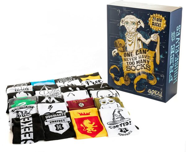Harry Potter Socken Adventskalender Inhalt Bild 2
