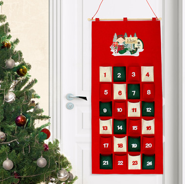 Elf Filz Adventskalender