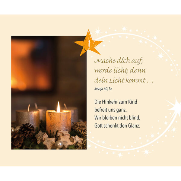 Dem Erlöser begegnen: Adventskalender Inhalt Bild 1