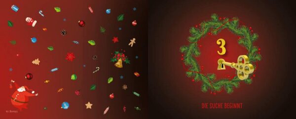 Escape Room Adventskalender Weihnachtliche Schnitzeljagd Inhalt 01