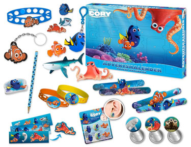 Findet Dory Adventskalender 2016