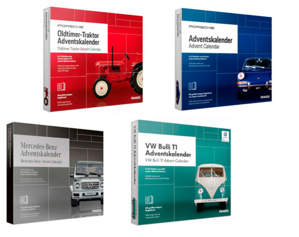 Franzis Modellautos Adventskalender 2019