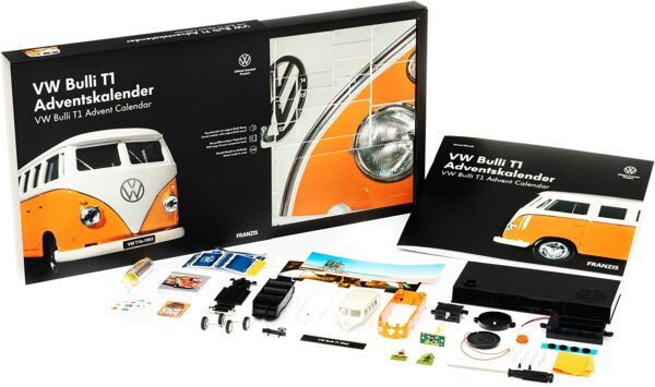 Inhalt - Franzis VW Bulli T1 Adventskalender - 2021