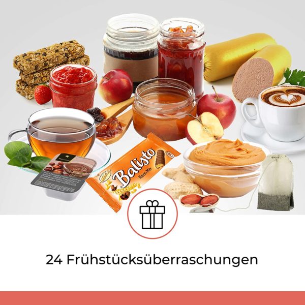Frühstücksadventskalender 2020 Inhalt