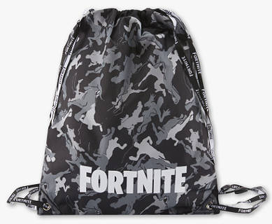 Füllen Fortnite Sportbeutel s/w